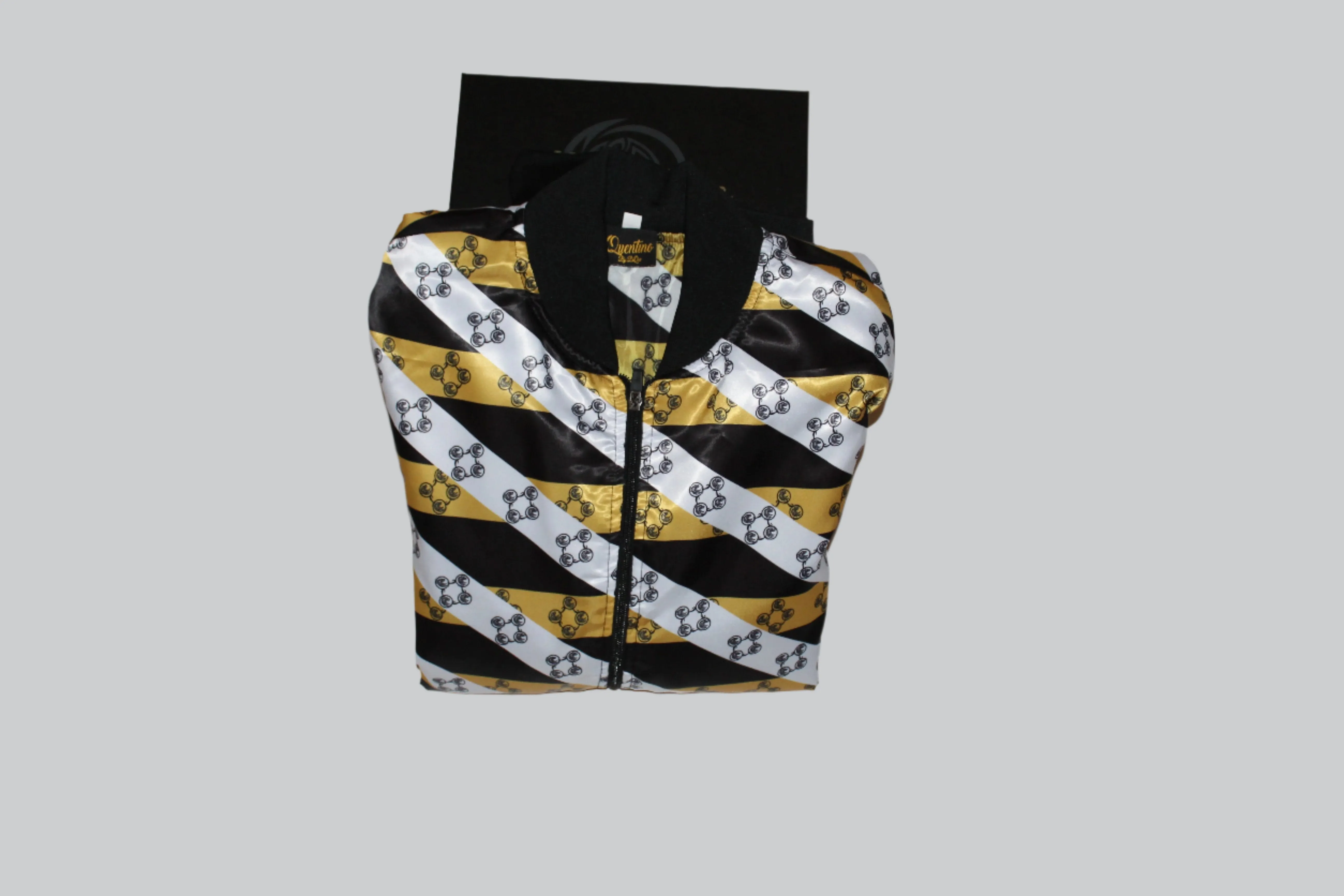Quentino Silhouette Silk Jacket