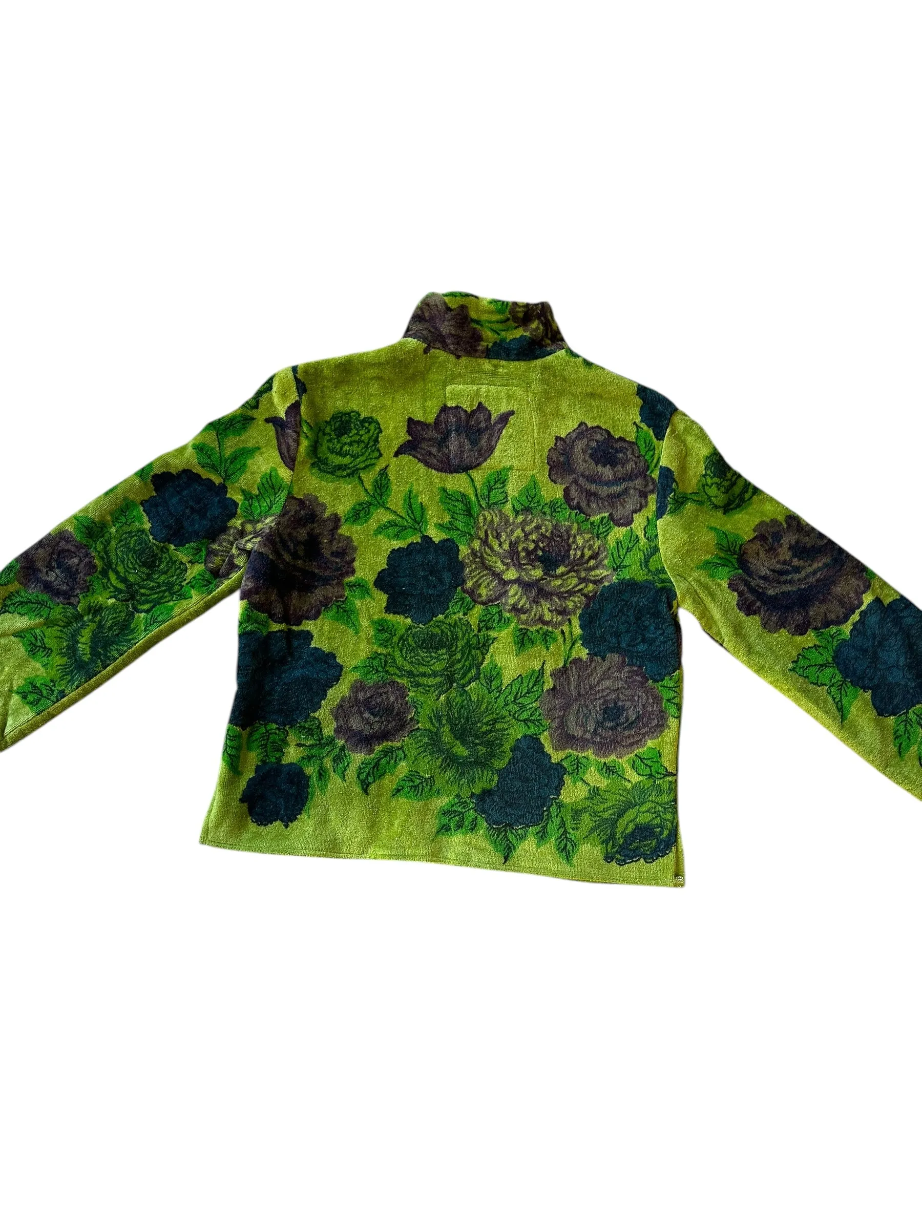 Ragazza Jacket in Green Garden
