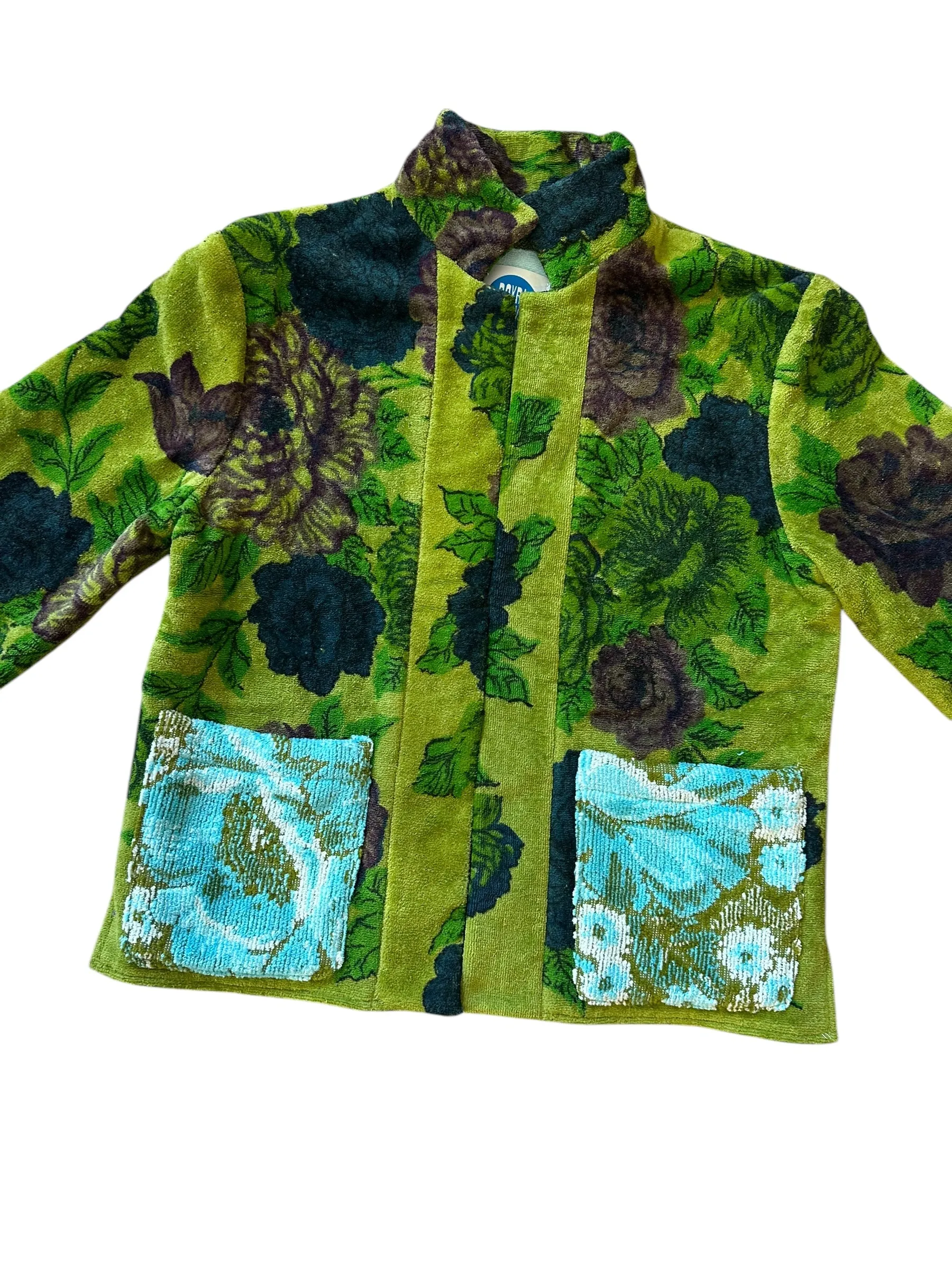 Ragazza Jacket in Green Garden