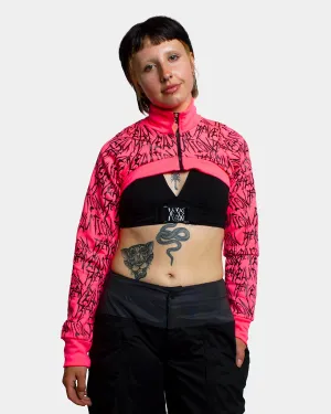 RAVELUTION SHRUG WOMENS UV FLUO PINK
