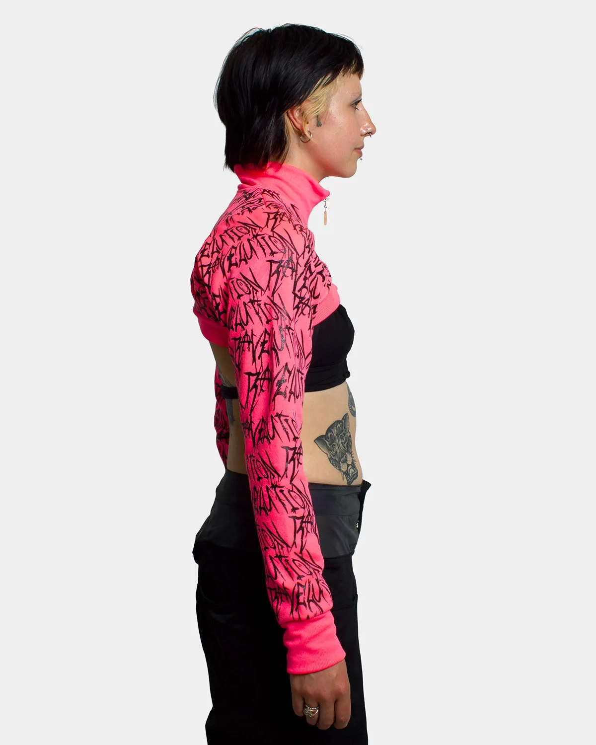 RAVELUTION SHRUG WOMENS UV FLUO PINK