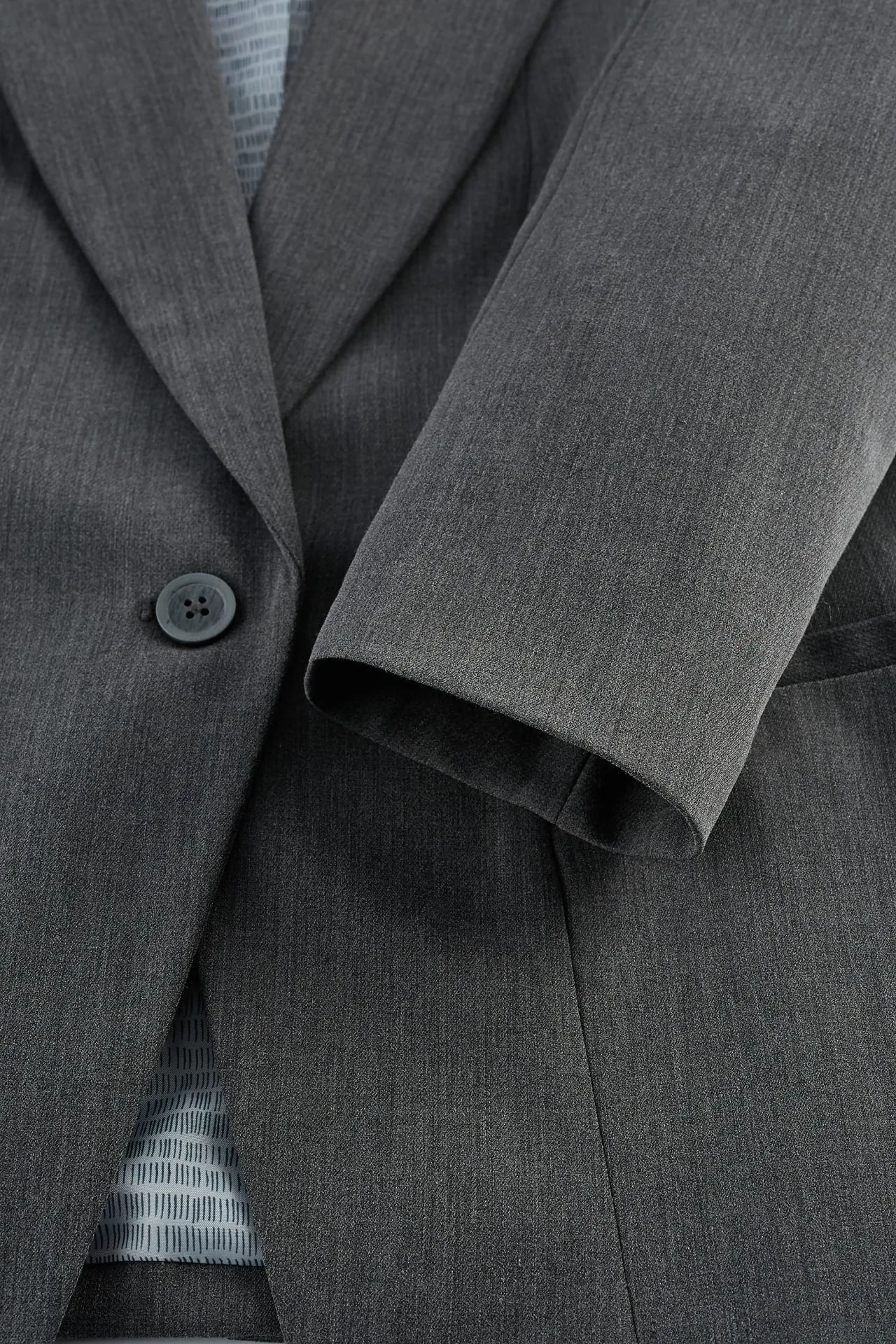 Rayon Blend Suit Blazer
