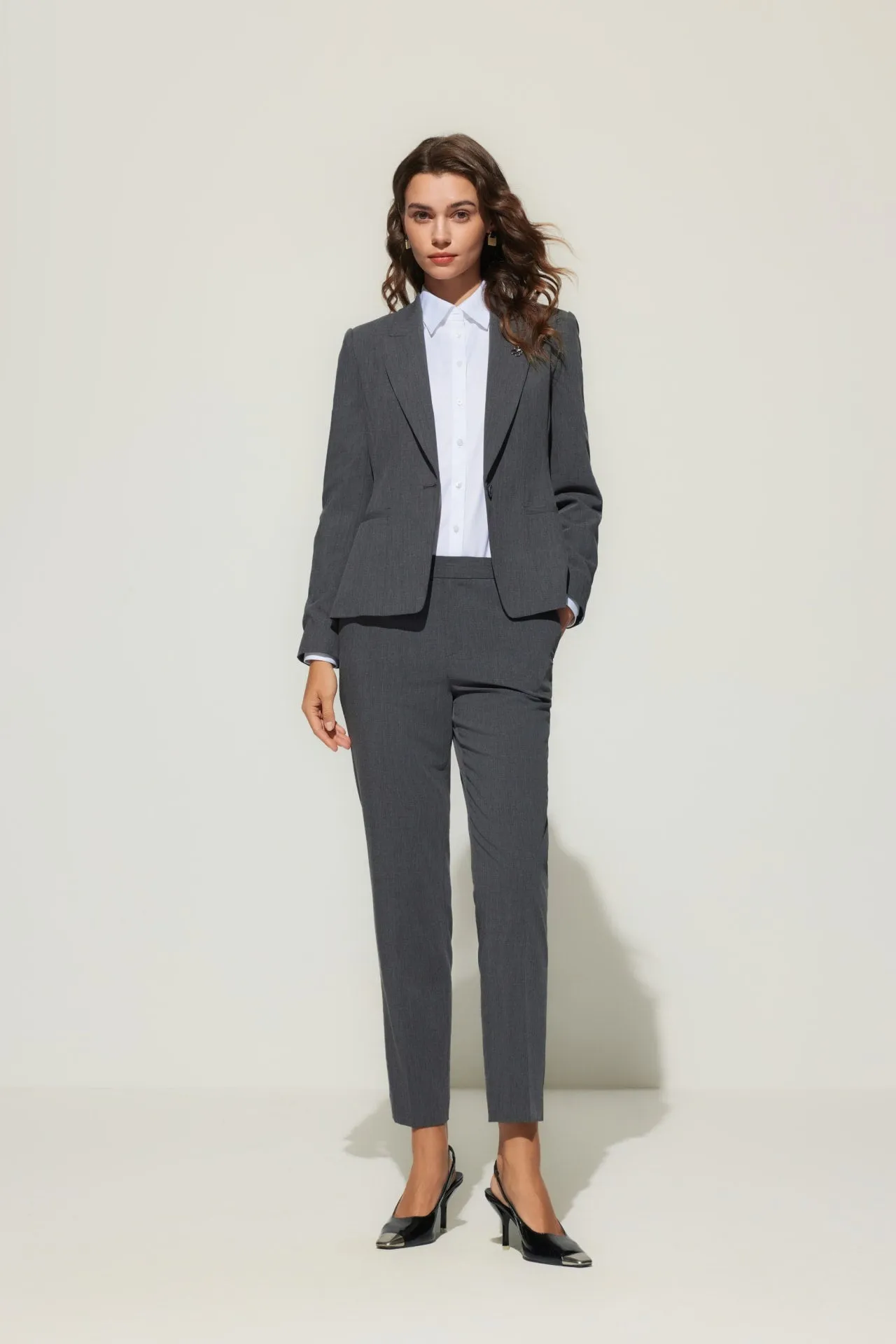 Rayon Blend Suit Blazer