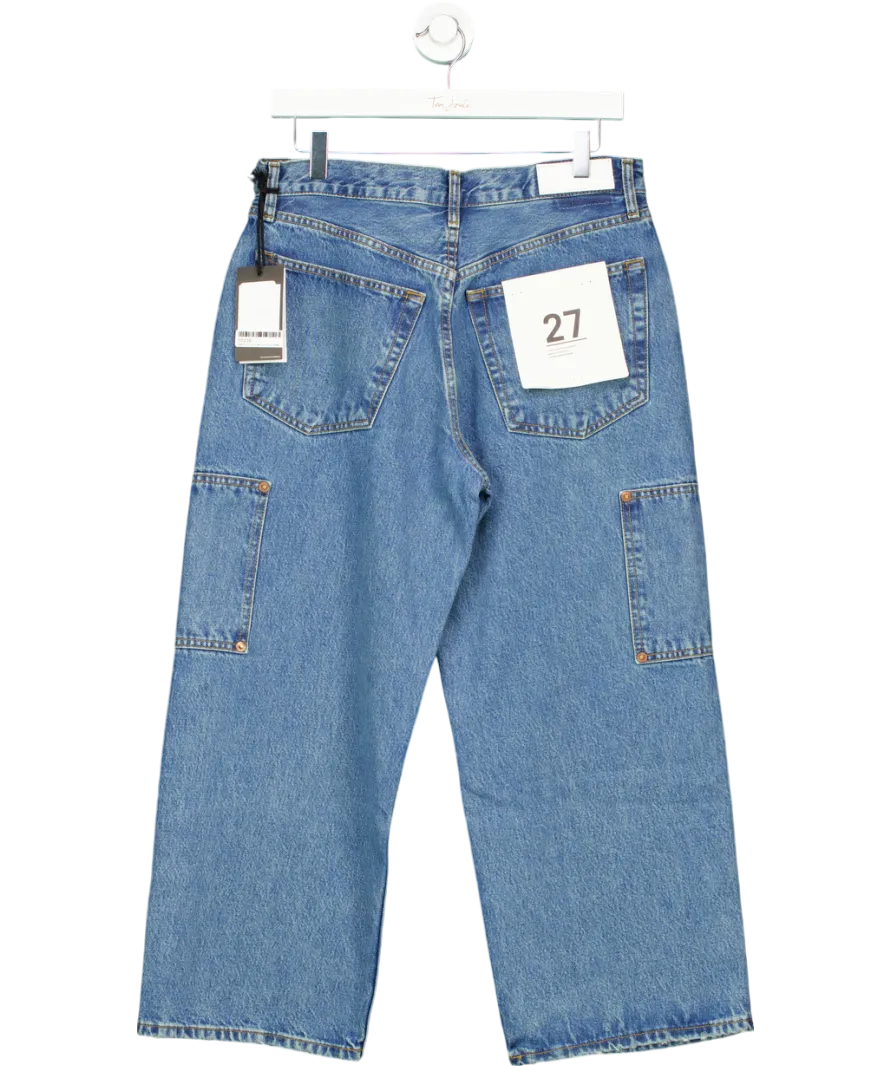 RE/DONE Blue The Shortie Jeans W27