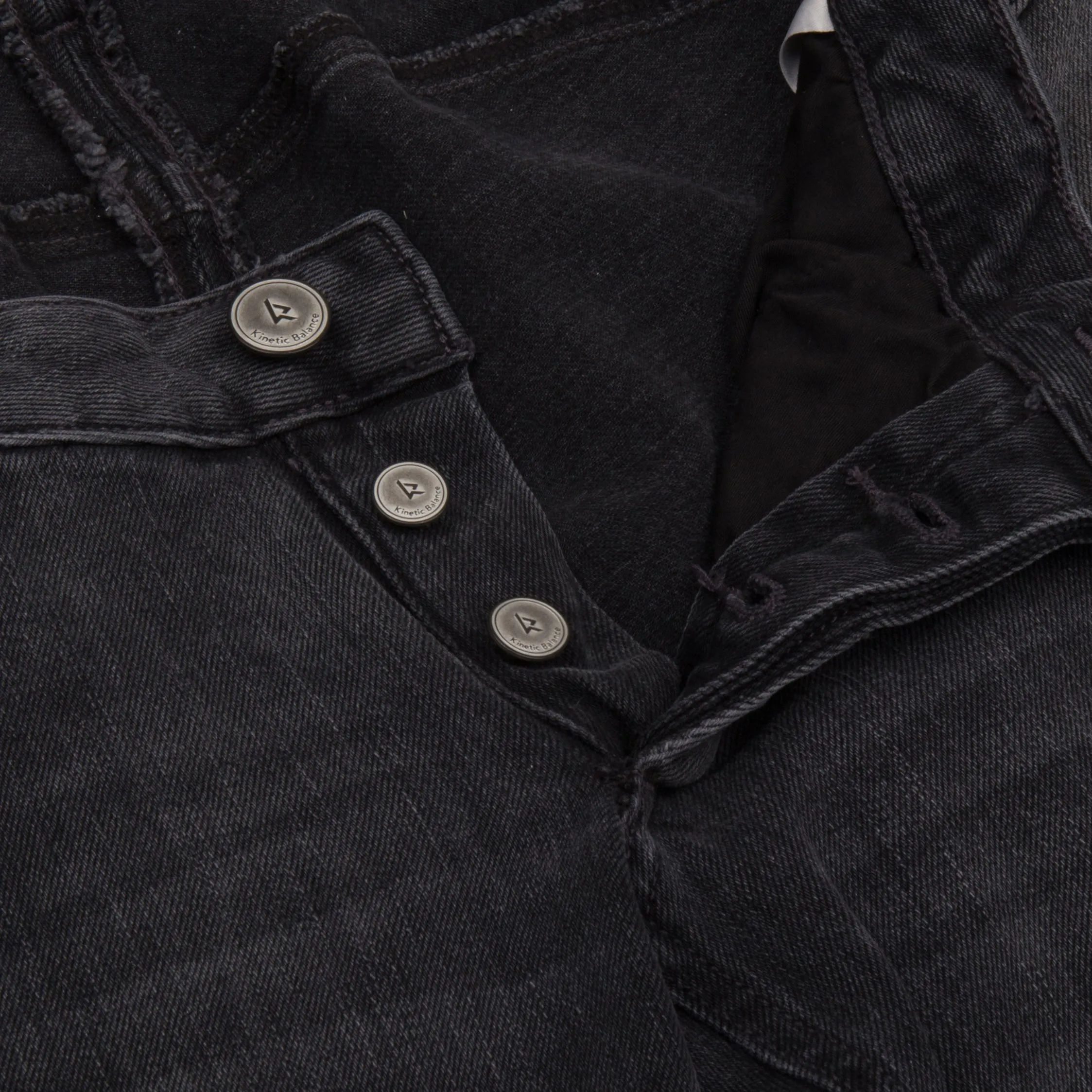 Regular Fit Jeans (Button) - Kinetic Balance