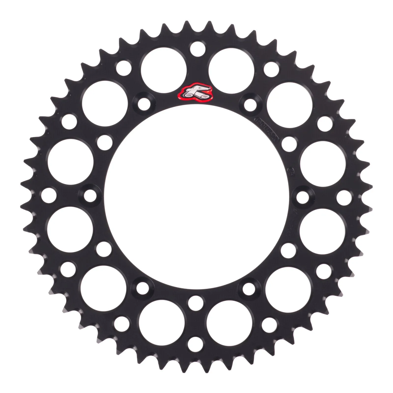 Renthal Sprocket Rear Black 48T Alloy 7075 T6 Grooved