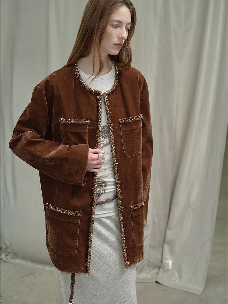 Retro Velvet Jacket