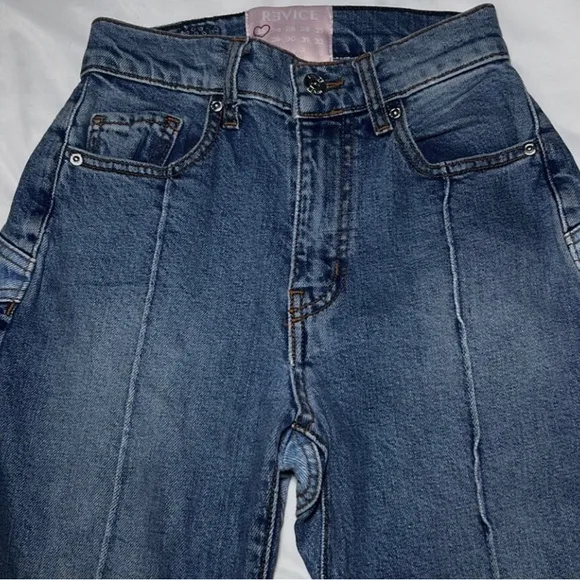 REVICE Venus high waisted skinny ankle denim jeans Sz 23 Re $100