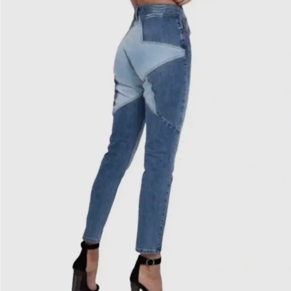 REVICE Venus high waisted skinny ankle denim jeans Sz 23 Re $100