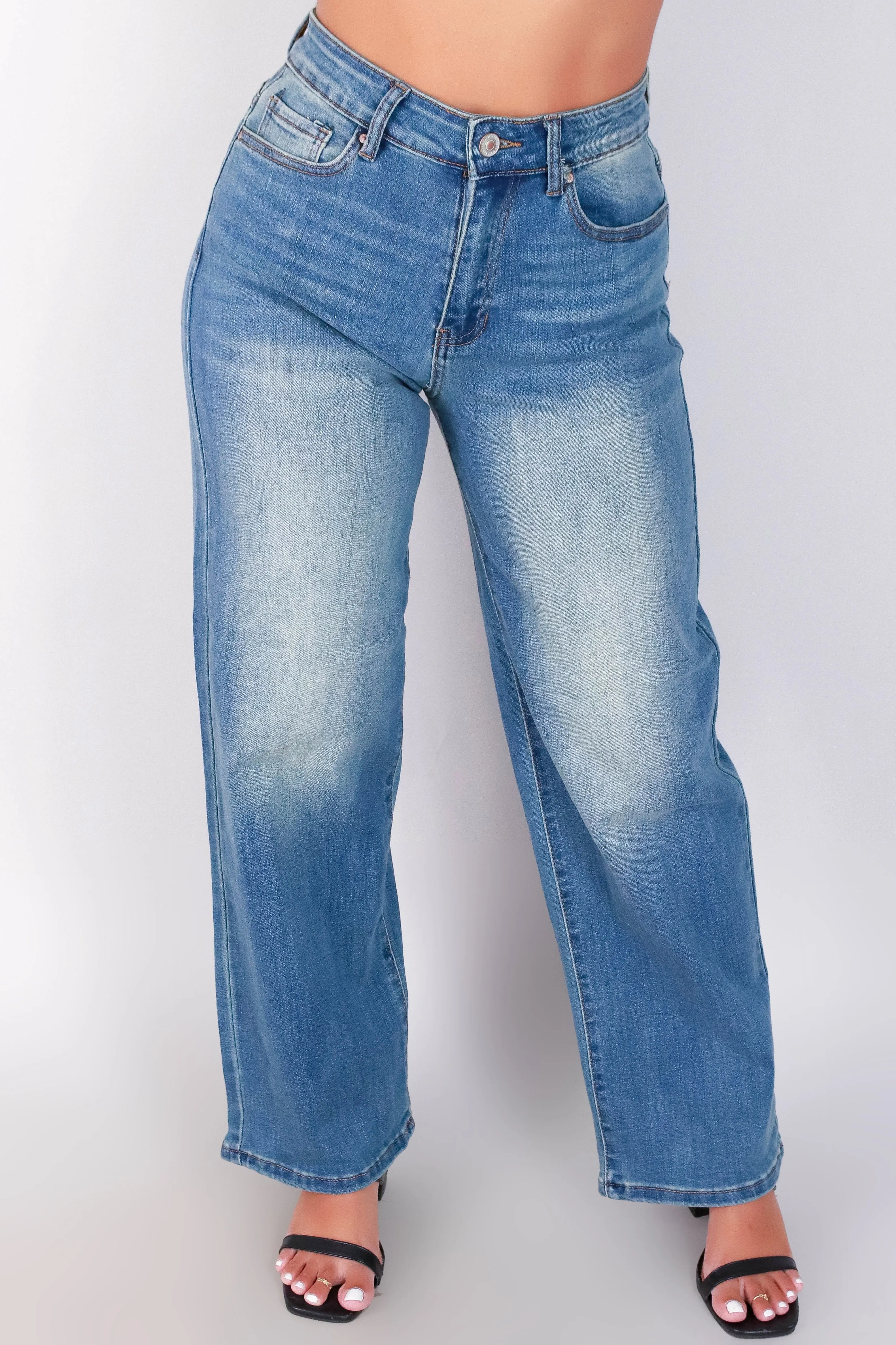 RHYAN WIDE LEG JEANS