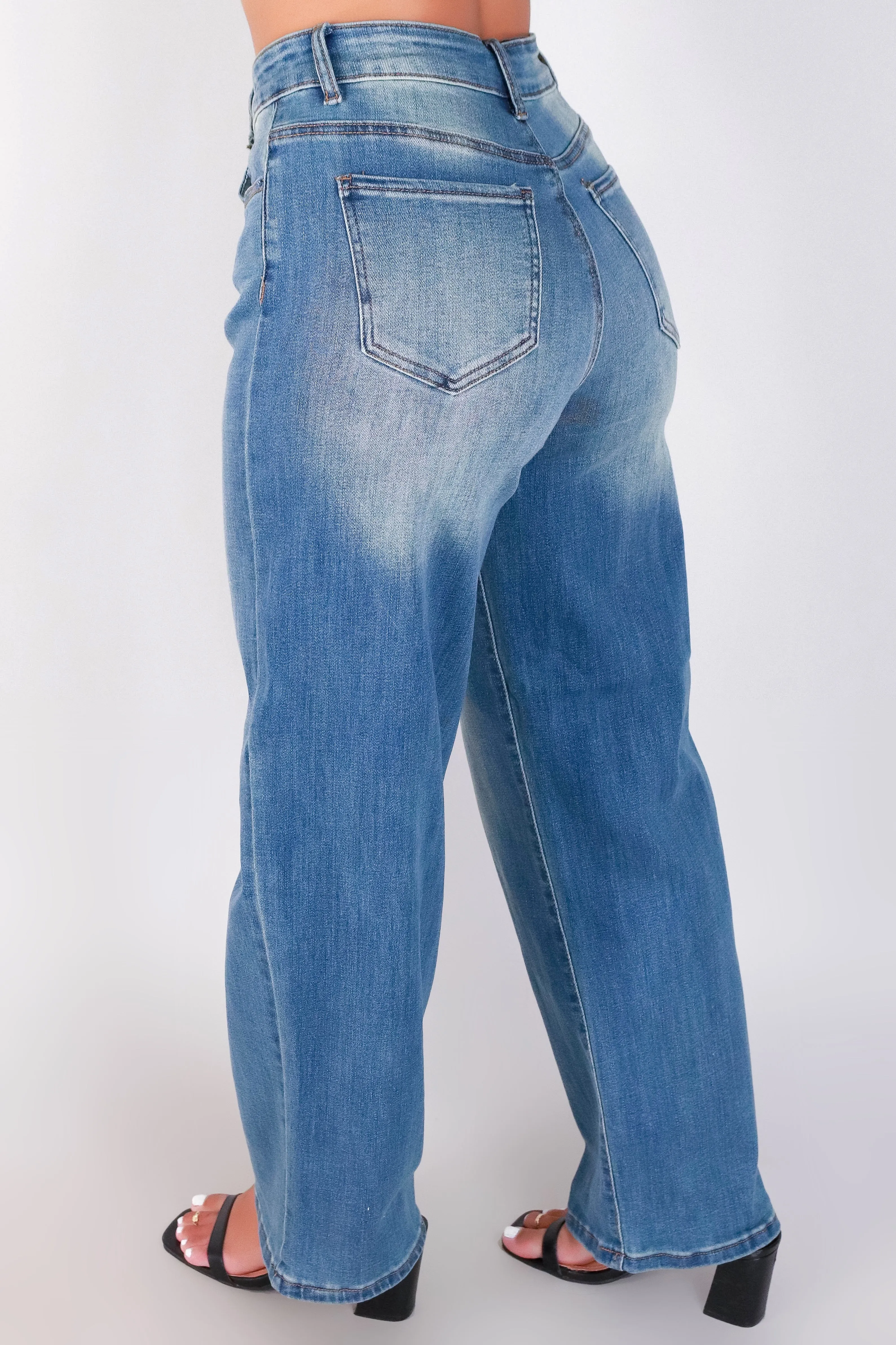 RHYAN WIDE LEG JEANS