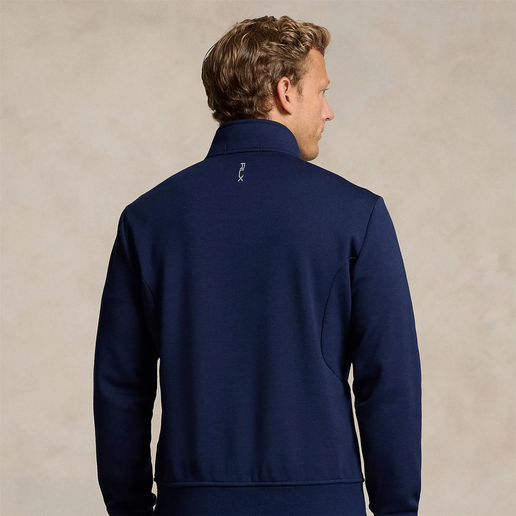RLX Heavytech Wool Half Zip Jacket Refined Navy