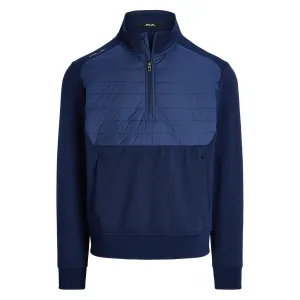 RLX Heavytech Wool Half Zip Jacket Refined Navy