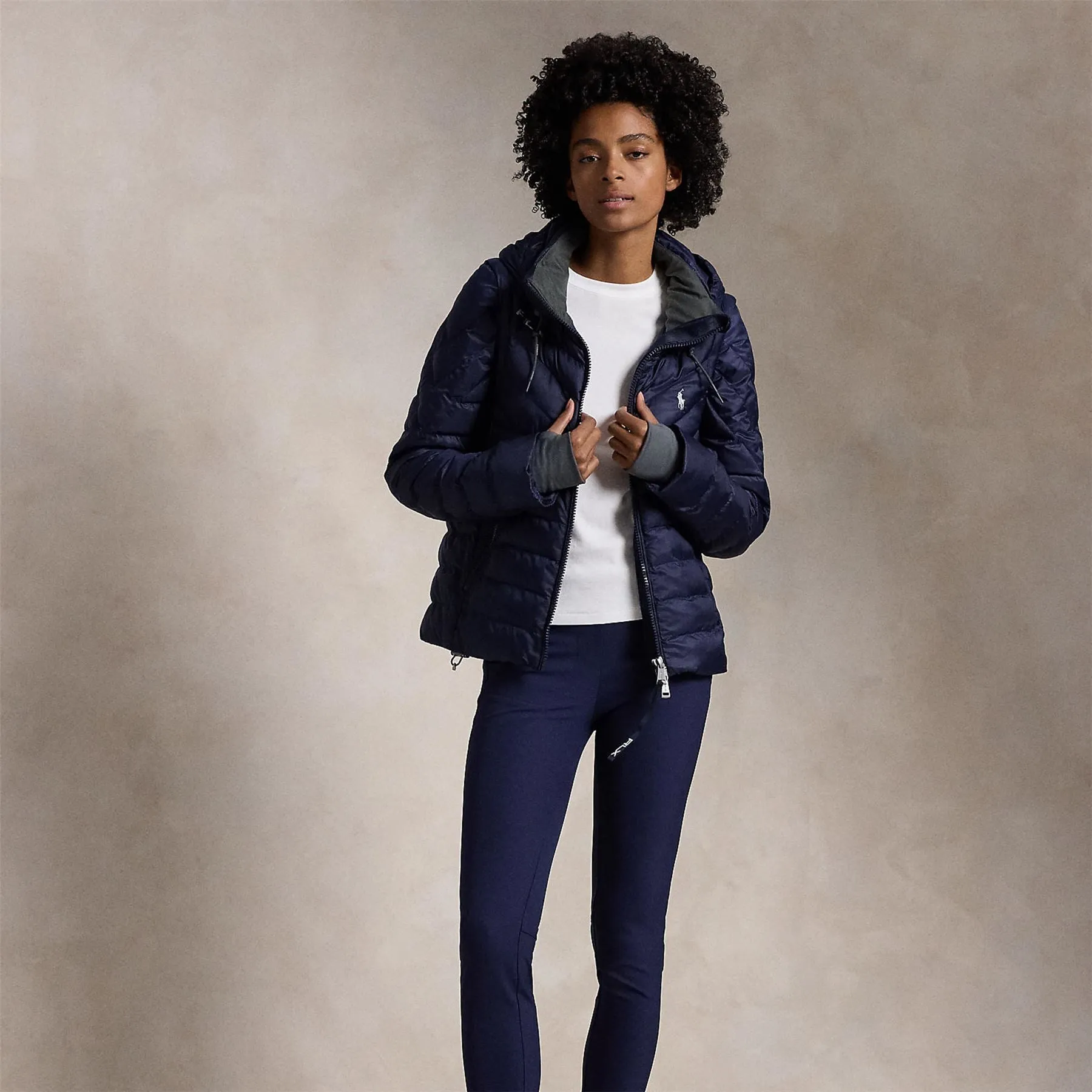 RLX Ripstop Full Zip Windbreaker Refined Navy