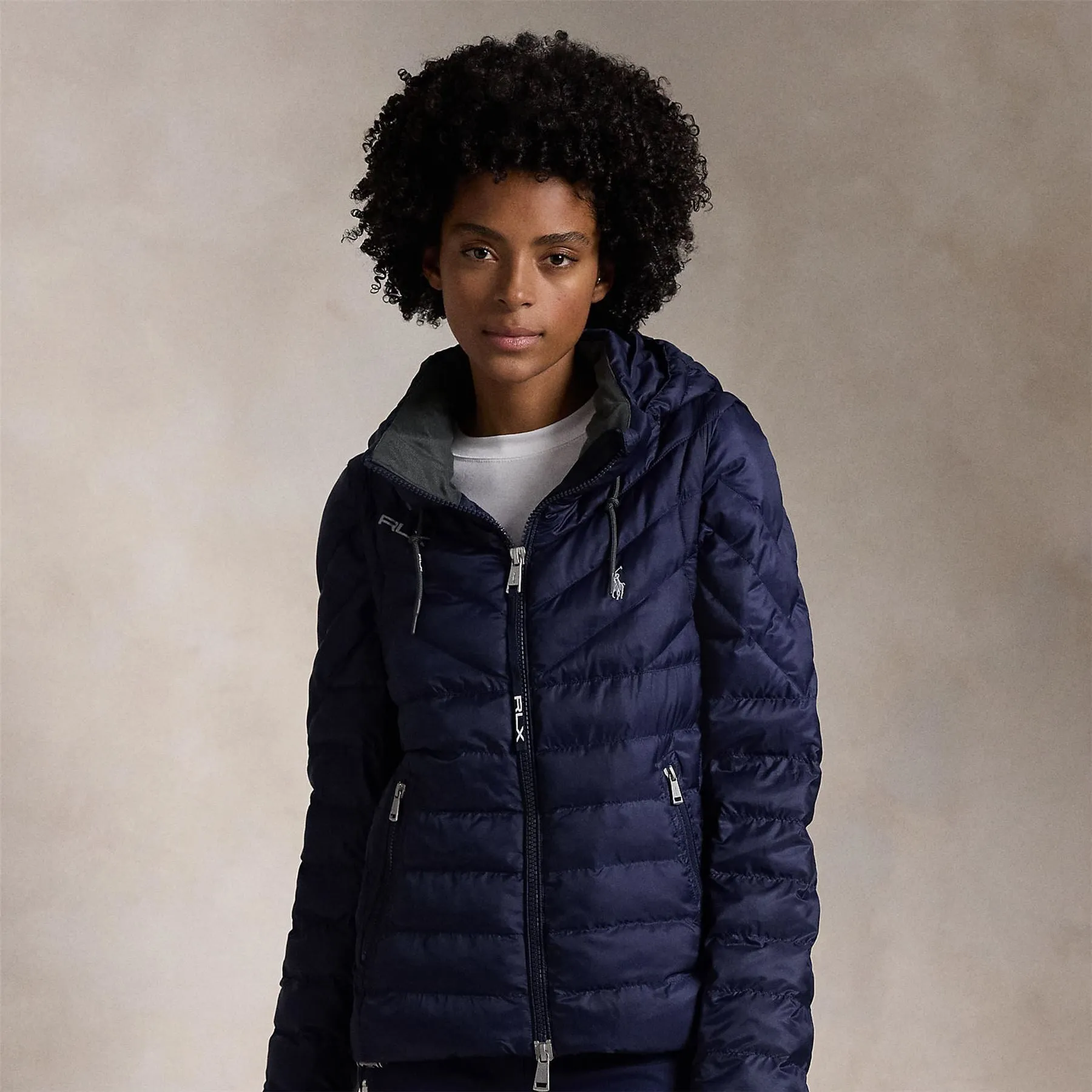 RLX Ripstop Full Zip Windbreaker Refined Navy