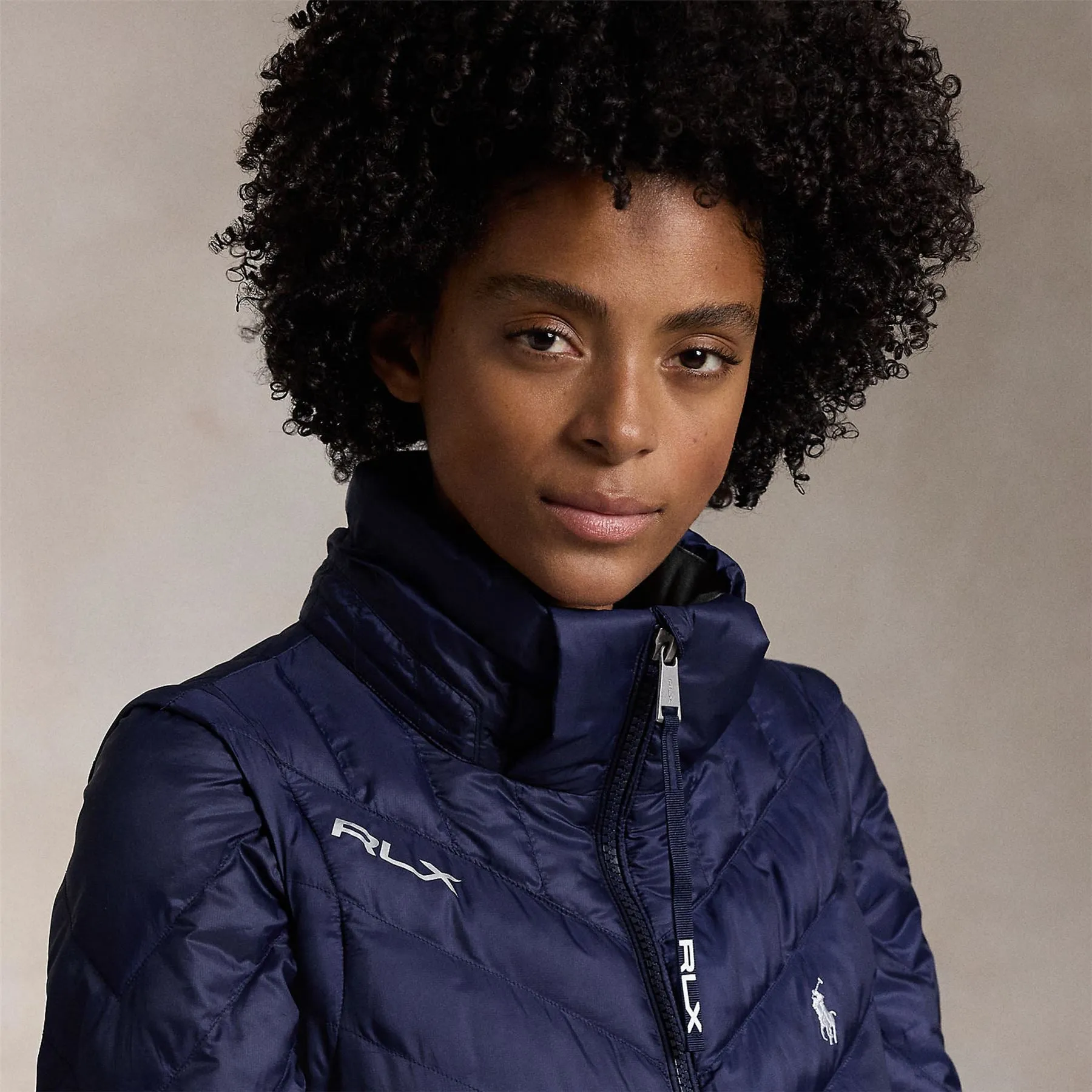 RLX Ripstop Full Zip Windbreaker Refined Navy