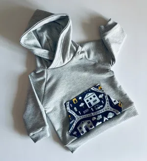 Road Map Hoodie - 1-2 Years