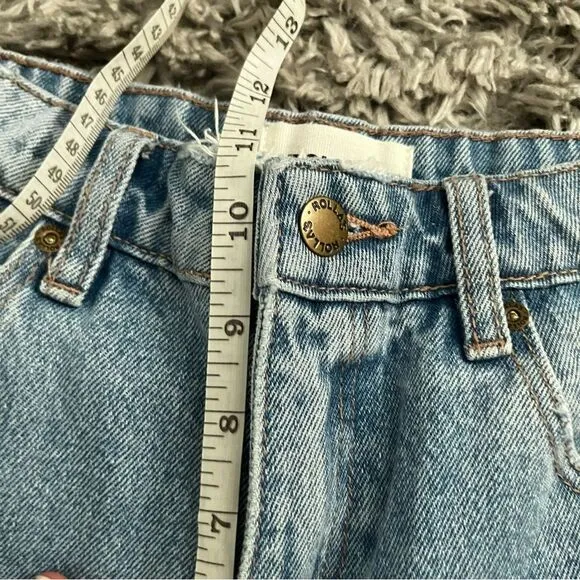Rollas Dusters high rise slim jeans size 24