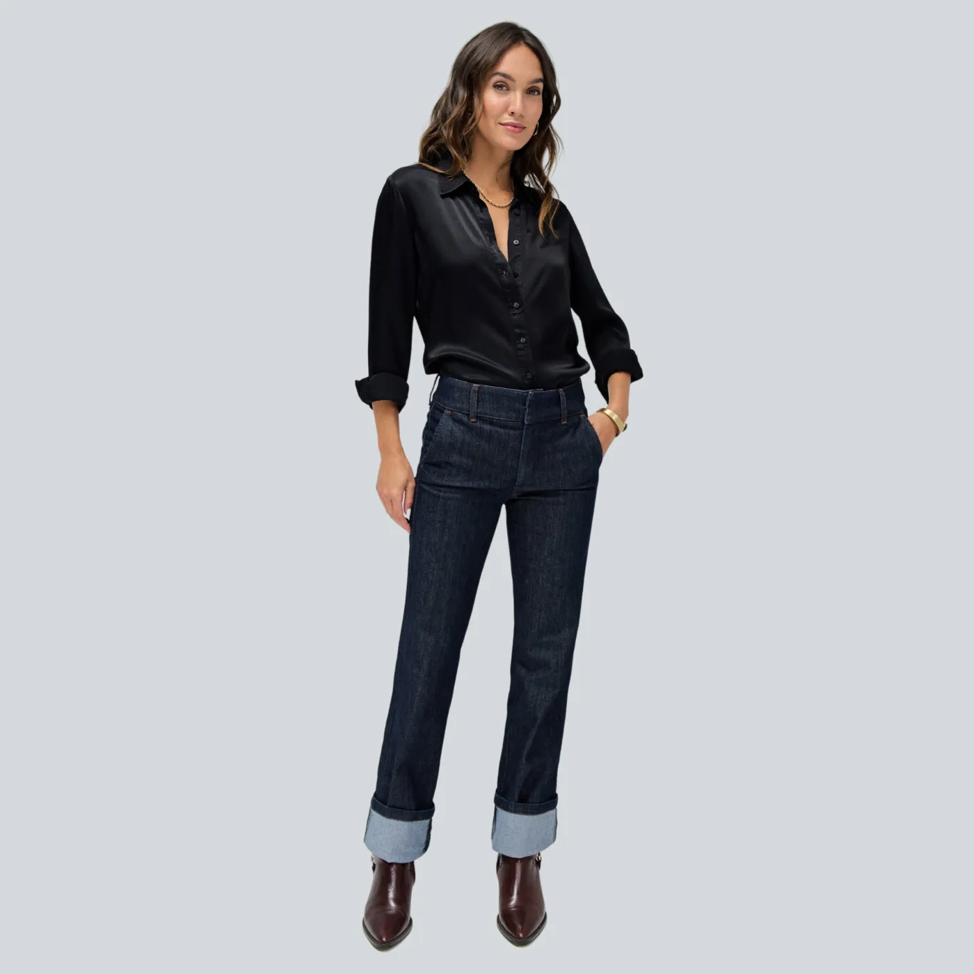 Salsa Secret Chino Straight Denim Jeans