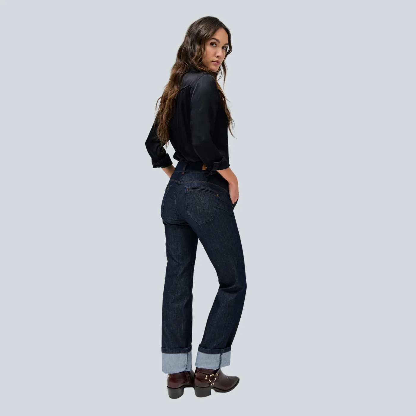 Salsa Secret Chino Straight Denim Jeans
