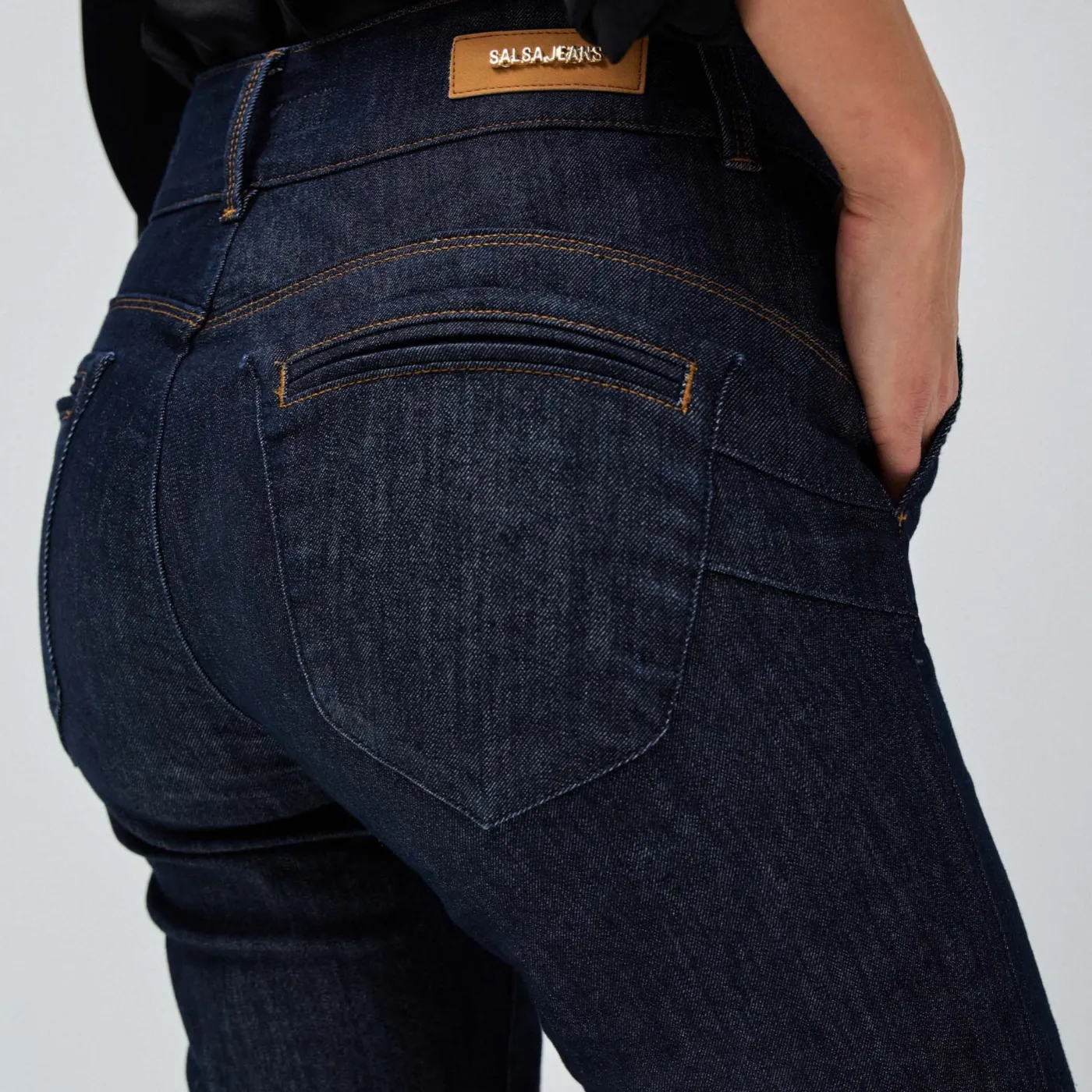 Salsa Secret Chino Straight Denim Jeans