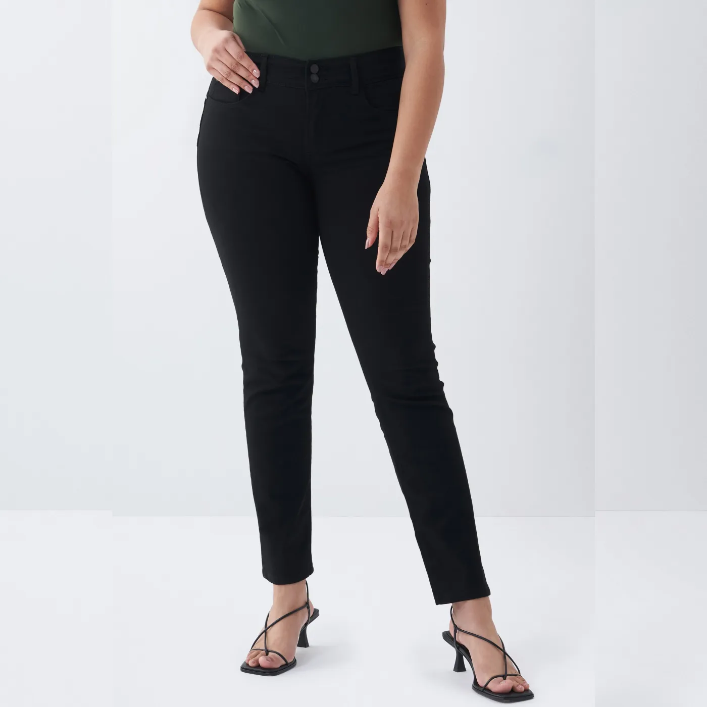 Salsa Secret Slim Jeans | Black