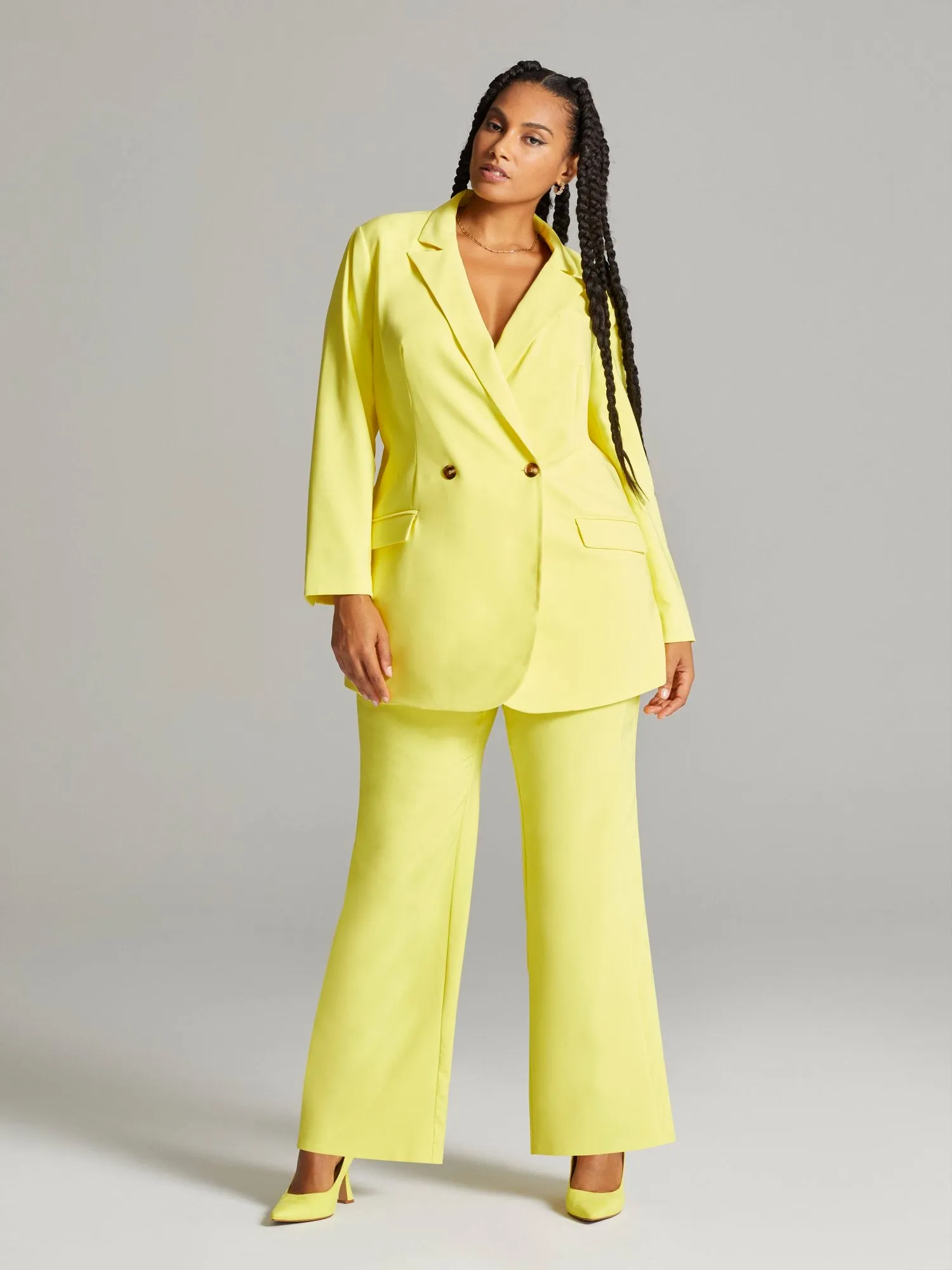 Samentha Two-Button Blazer