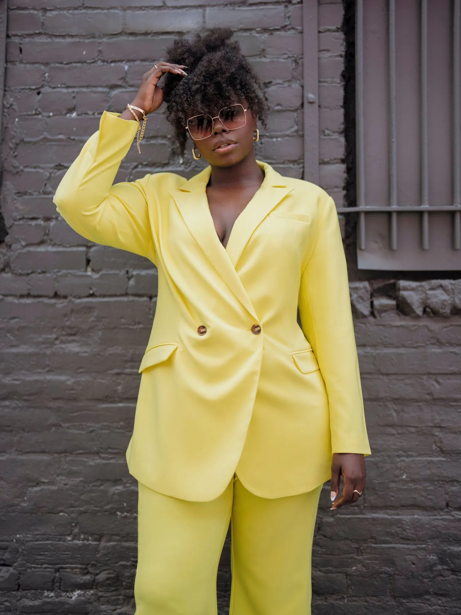 Samentha Two-Button Blazer