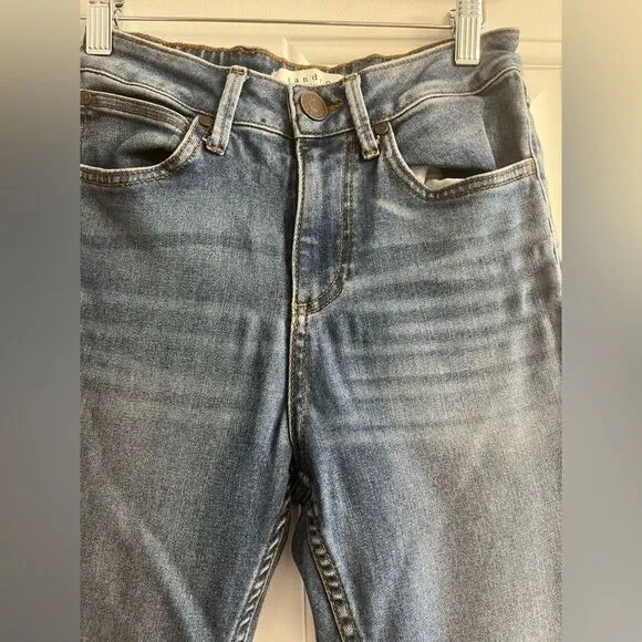 Sandro Markus Raw Hem Slim Jeans