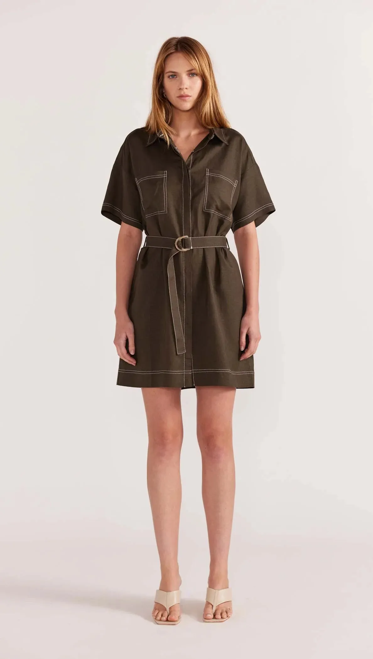 Saskia Mini Shirtdress