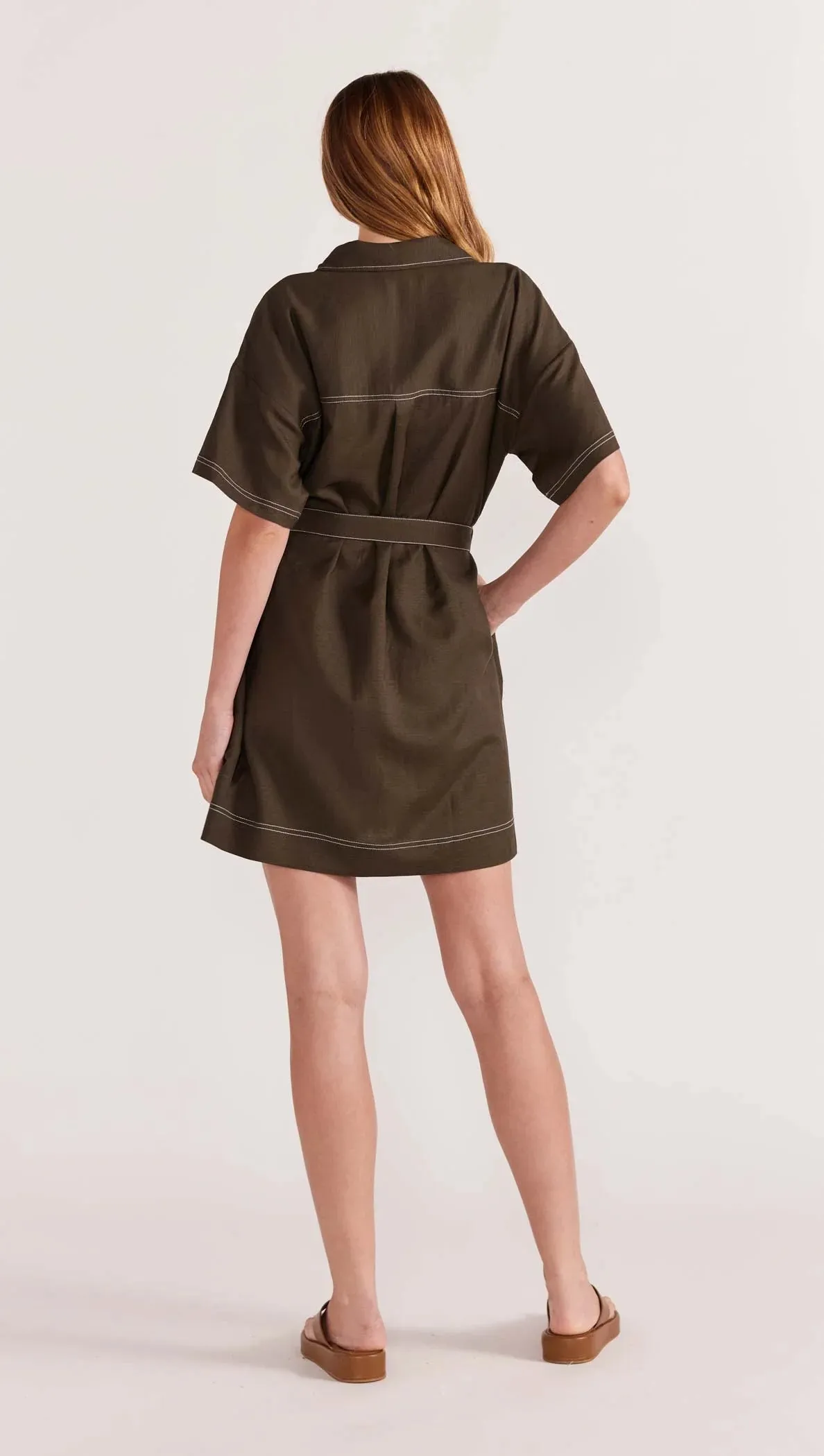Saskia Mini Shirtdress