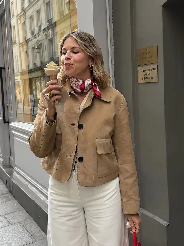 SAVANNA | CHIC SUEDE JACKET