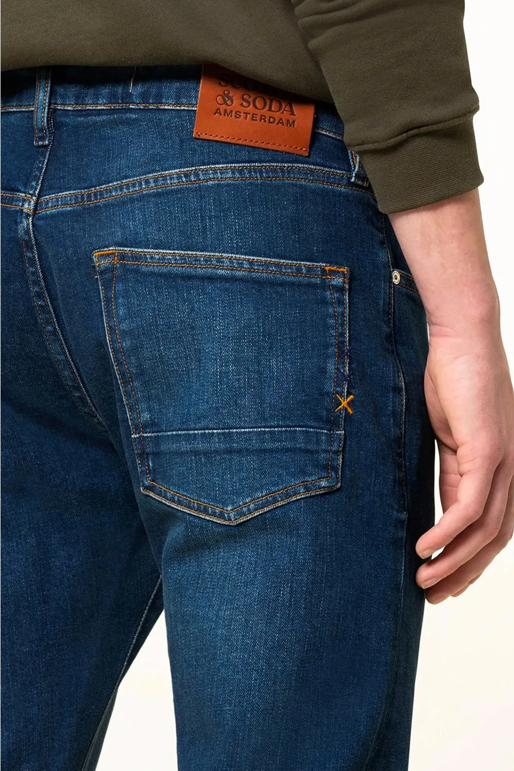 SCOTCH & SODA RALSTON REG SLIM ORGANIC COTTON JEAN 165865
