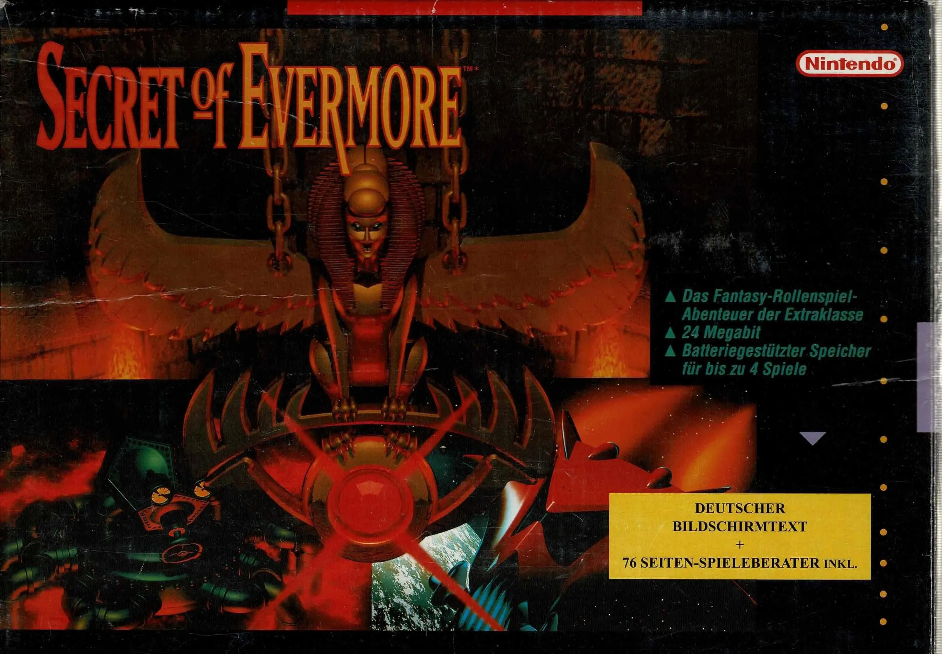 Secret of Evermore Big Box (tysk)