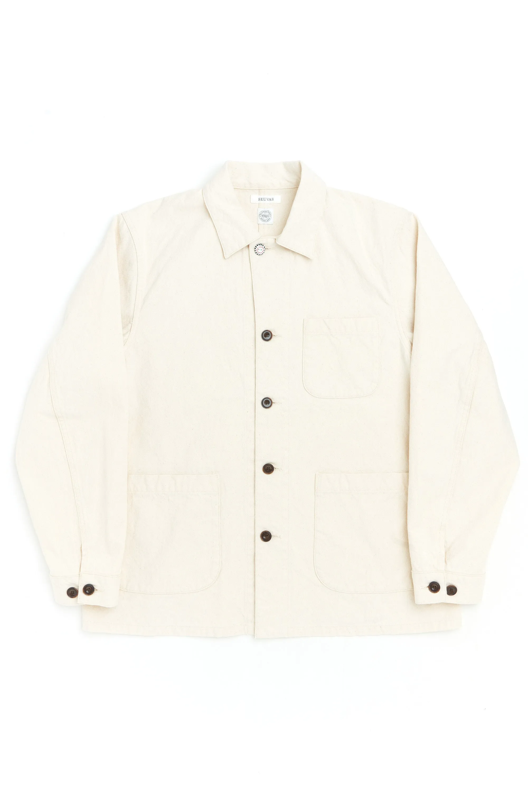 Seuvas Coverall Jacket 10oz Canvas Natural