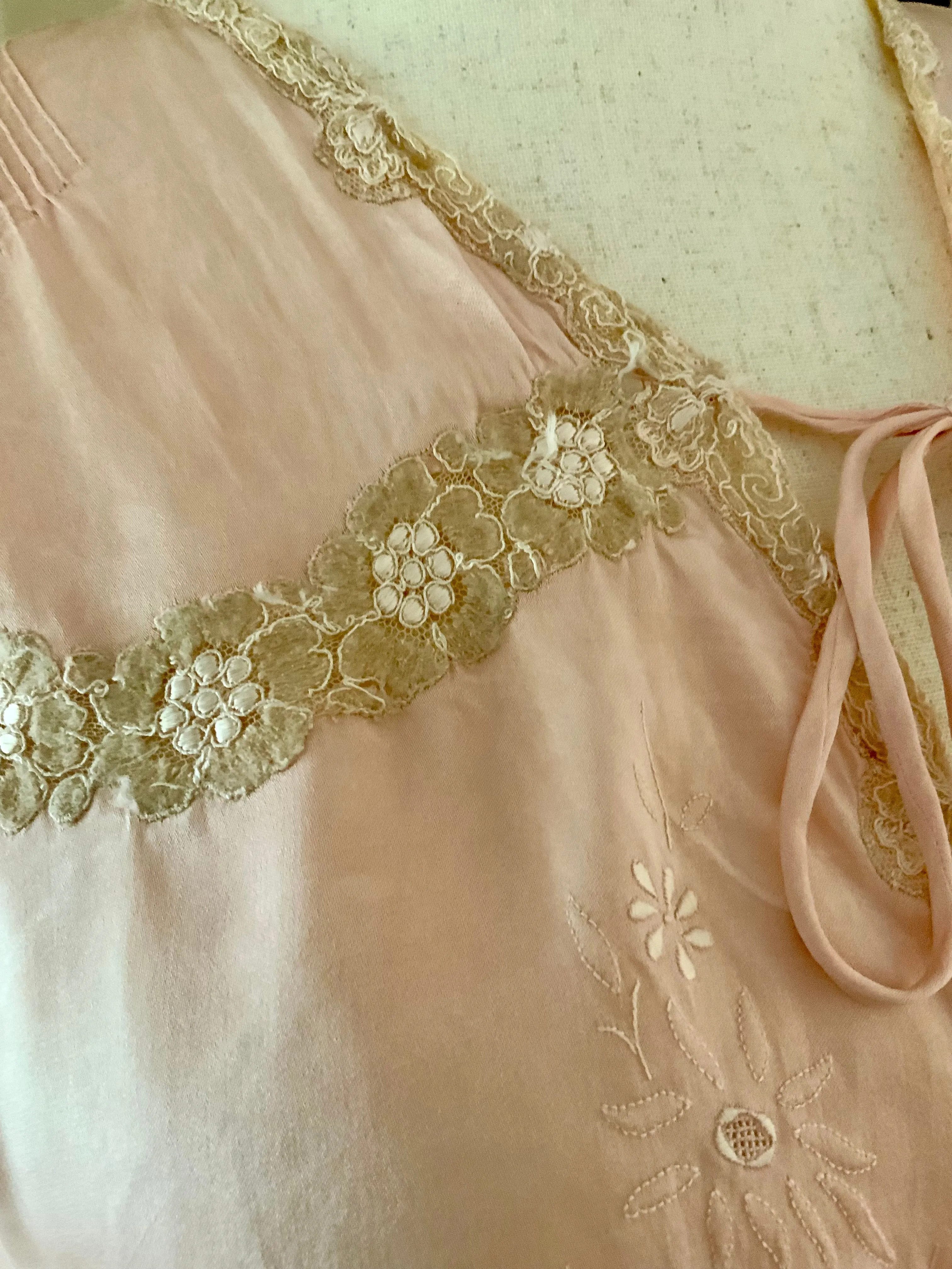 Silk Bed Jacket - 50s - 50AC