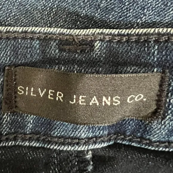 Silver Jeans NEW Beau Girlfriend Fit Mid Rise Jeans Size 16W
