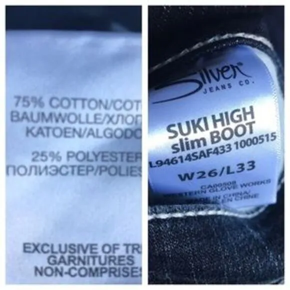 Silver Jeans Suki
