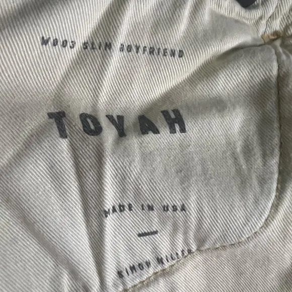 Simon Miller Slim Boyfriend Toyah Jeans Size 25
