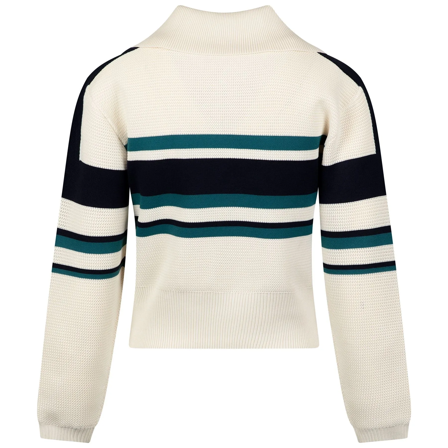 Simona Zip Up Jacket Ivory