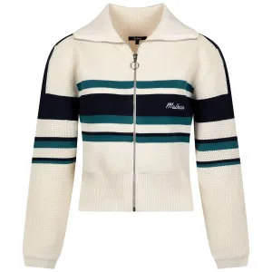 Simona Zip Up Jacket Ivory