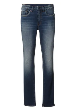 Slim Ash Men's Freedom Flex Jeans, Dark Sanded Blue - BM22920