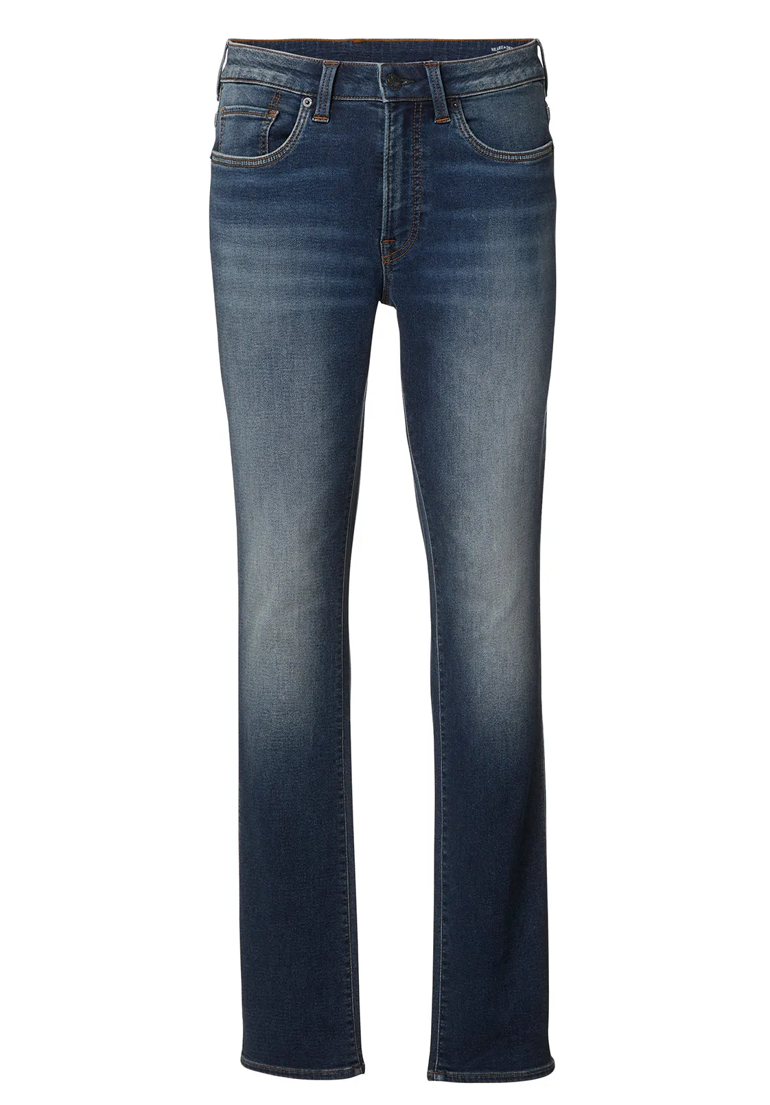Slim Ash Men's Freedom Flex Jeans, Dark Sanded Blue - BM22920