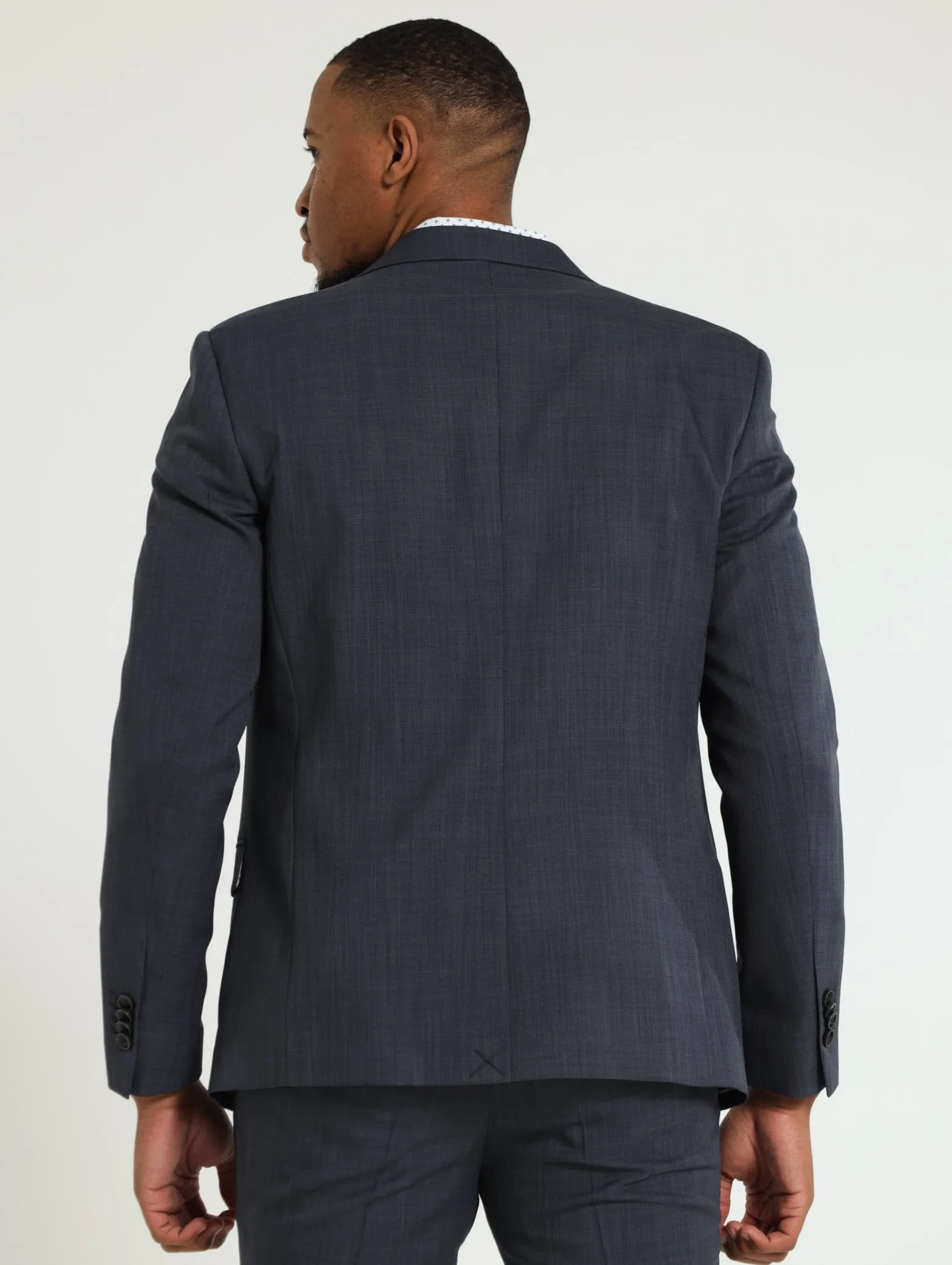 Slim Essential Suit Jacket - Blue