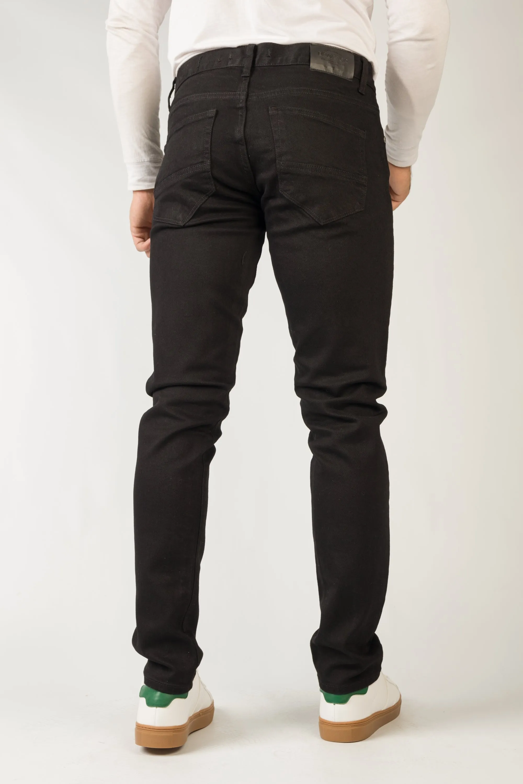 Slim Fit Black Jeans
