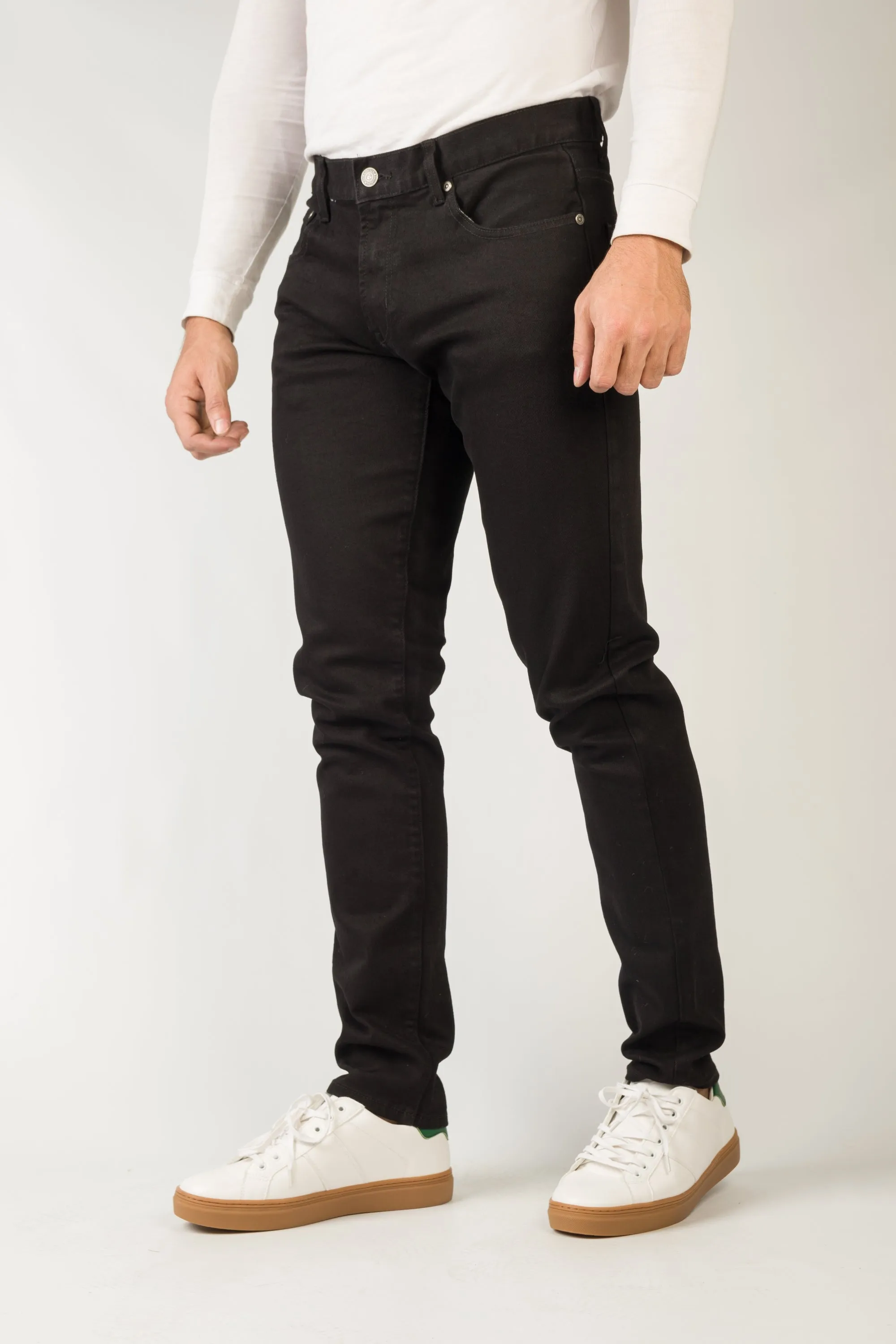Slim Fit Black Jeans