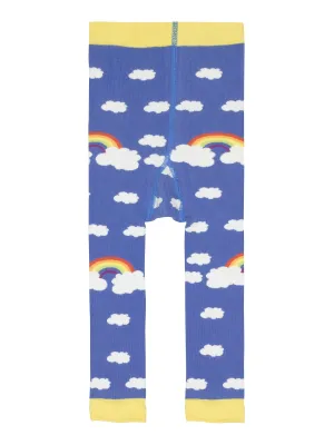 Slugs & Snails Unisex Footless Tights - Rainbow Clouds
