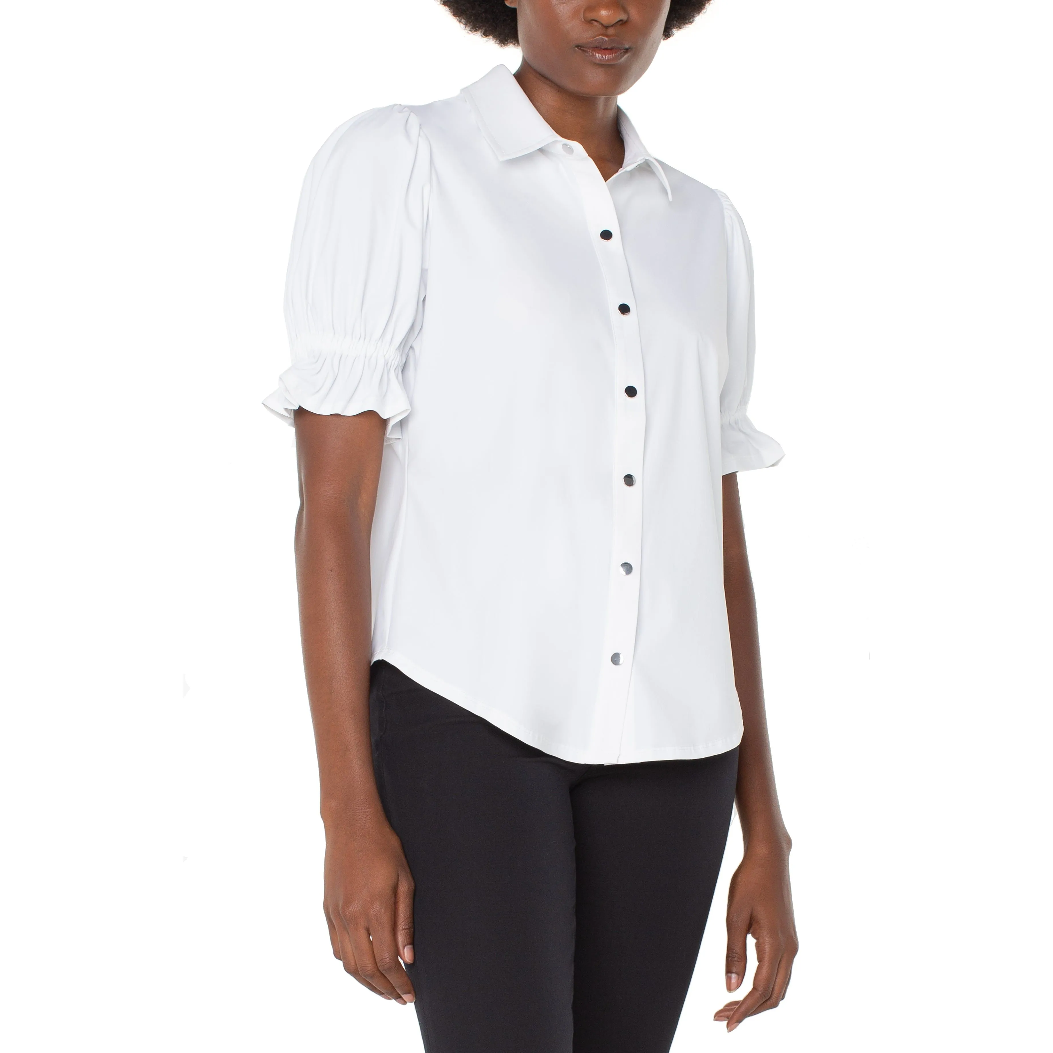 Snap Front Knit Shirt