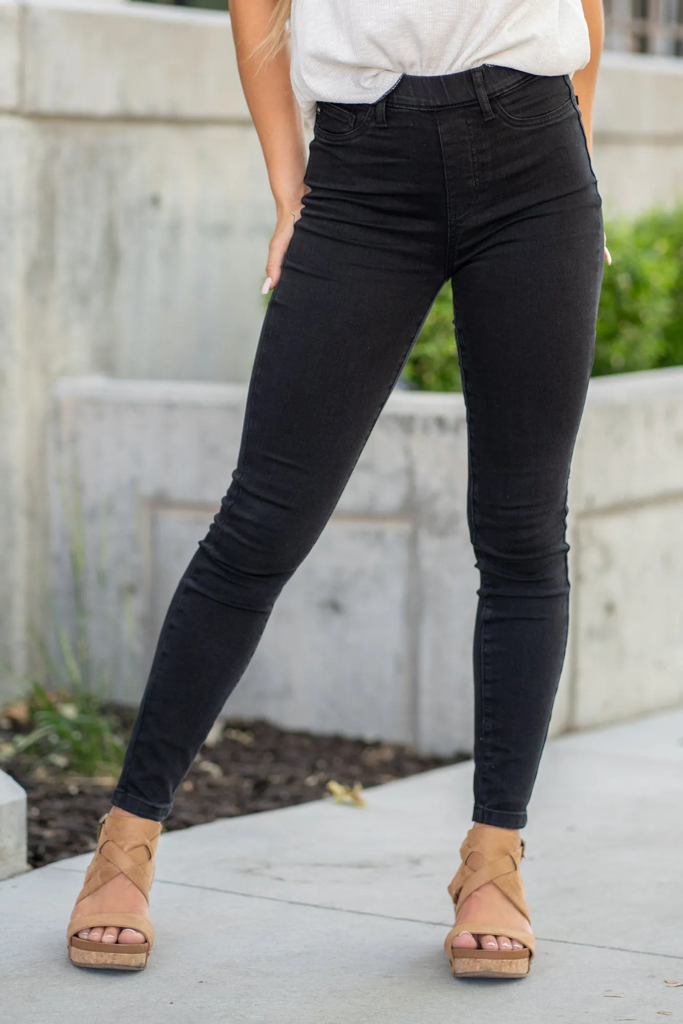So Comfy High Rise Pull On Skinny Regular & Plus Sizes