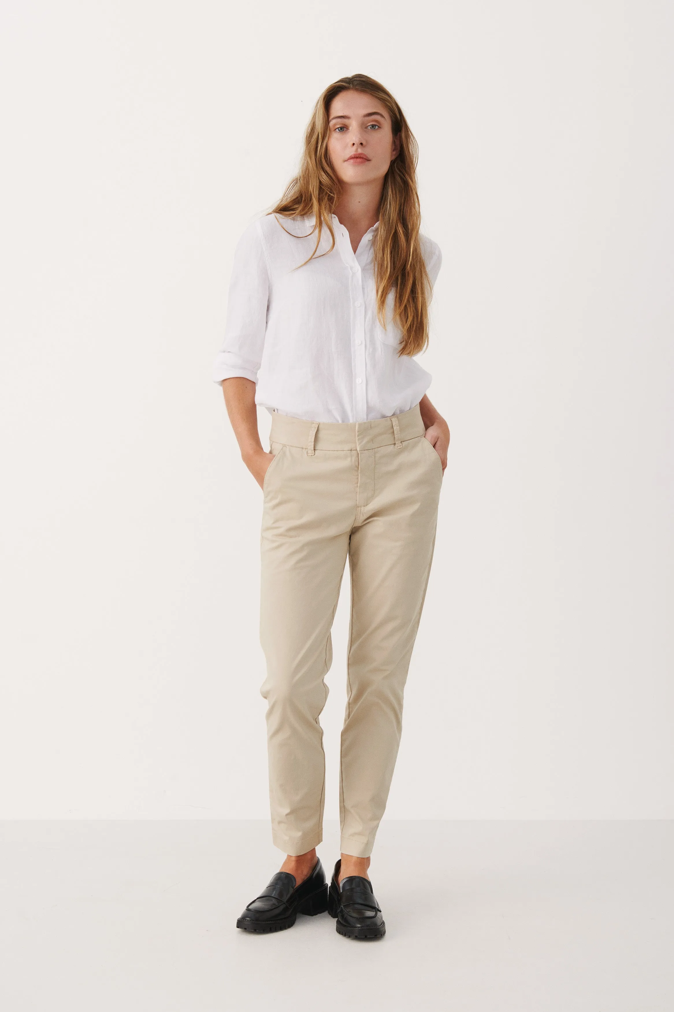 Soffys White Pepper Trousers